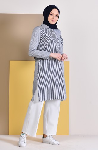 Garnili Cepli Tunik 2472-01 Lacivert
