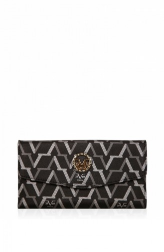 1969 Italy Women Wallet Vrc3693 Black 3693-Siyah-01