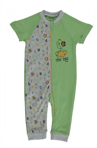 Green Baby Overall 1778-02