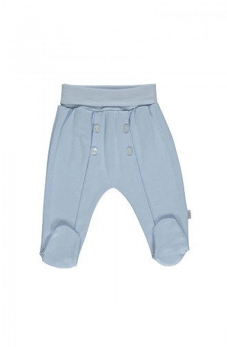 Bebetto Cotton Footed Pants T1791 Blue 1791