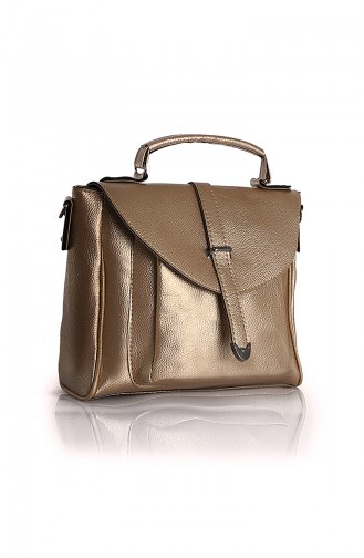 Gold Colour Shoulder Bag 10557AL