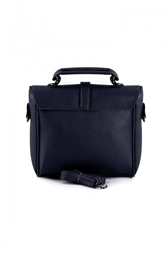 Navy Blue Shoulder Bag 10557LA