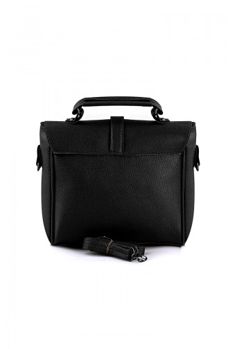 Black Shoulder Bag 10557SI
