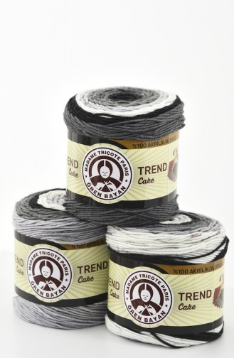 Ören Bayan Trend Cake Batik İplik 3025-629 Gri Lila