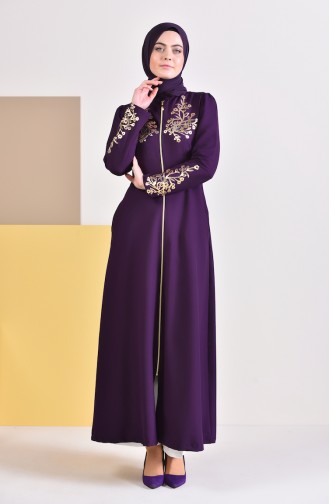 Purple Abaya 4117-01