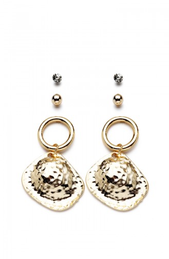 Gold Earrings 7410