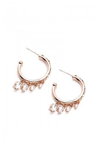 Rose Tan Earrings 7430