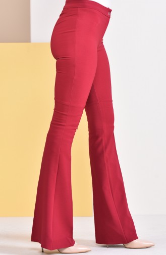 Claret Red Pants 3990-17