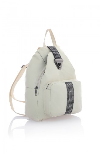 Cream Backpack 47Z-10