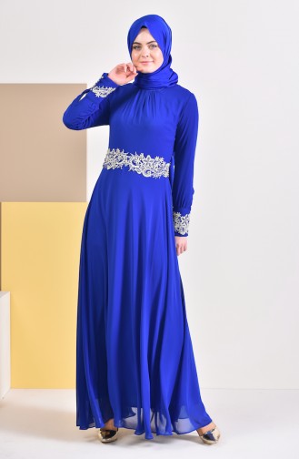 Lace Evening Dress 4241-01 Saks 4241-01