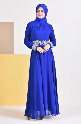 Lace Evening Dress 4241-01 Saks 4241-01