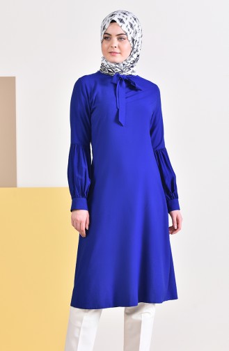 Kravat Yaka Tunik 5018-05 Saks