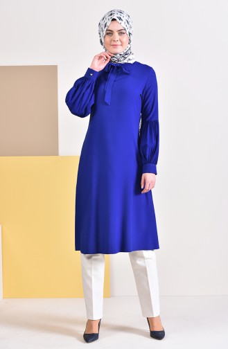 Kravat Yaka Tunik 5018-05 Saks