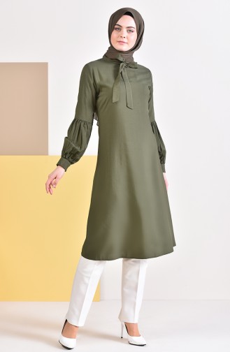 Tie Collar Tunic 5018-06 Green 5018-06