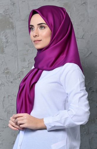 Plain Rayon Scarf 95245-22 Violet 95245-22