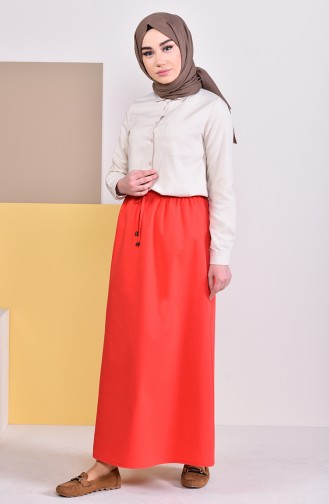 Plated Waist Skirt 1200-09 Pomegranate Flower 1200-09