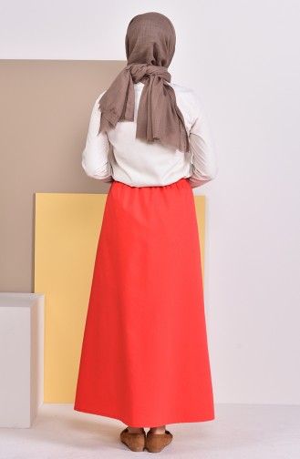 Plated Waist Skirt 1200-09 Pomegranate Flower 1200-09