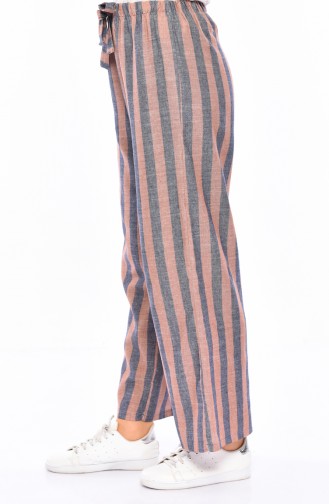 Striped Plenty Cuff Trousers 2023-03 Tobacco 2023-03