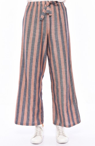 Striped Plenty Cuff Trousers 2023-03 Tobacco 2023-03