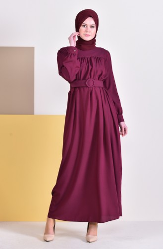 Robe Hijab Cerise 5020-04