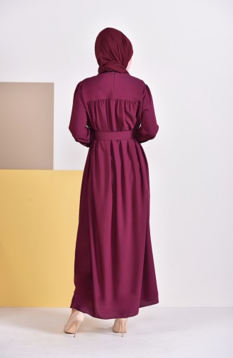 Robe Hijab Cerise 5020-04