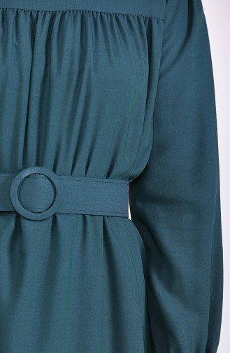 Belt Dress 5020-05 Emerald Green 5020-05