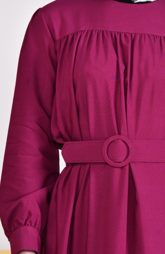 Robe a Ceinture 5020-06 Plum 5020-06