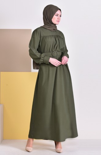 Belt Dress 5020-07 Green 5020-07