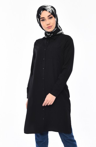 Viskon Cepli Tunik 8227-06 Siyah