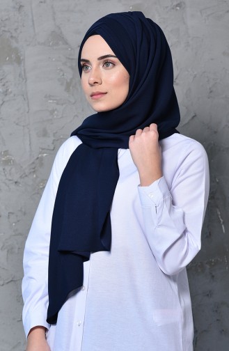 Navy Blue Shawl 1030-07