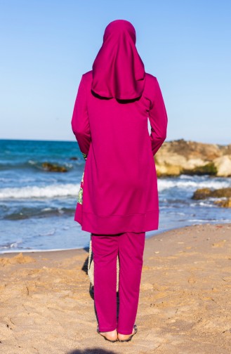 Damson Swimsuit Hijab 1992-02