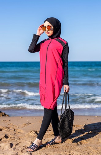 Black Swimsuit Hijab 0532-05