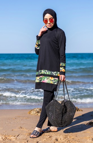 Black Swimsuit Hijab 1992-01
