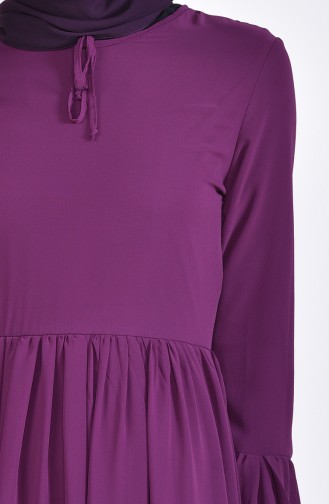 Robe Froncée 81693-05 Plum 81693-05