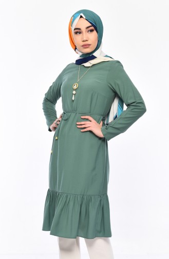 Necklace Tunic 1014-05 Almond Green 1014-05