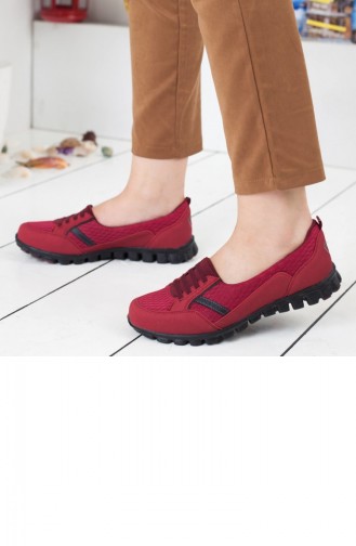 Forellı Chaussures orthopédiques Pour Femme A192Kfrl0010016 Bordeaux Textile 192KFRL0010016