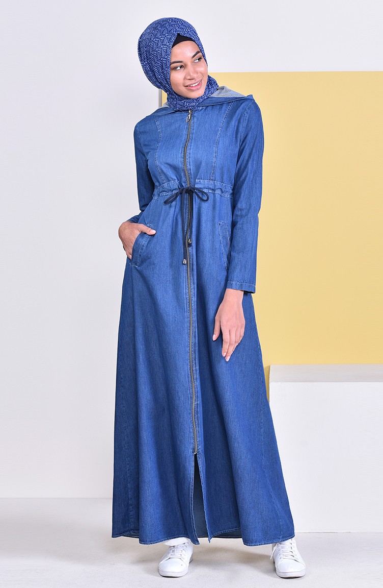 jeans abaya