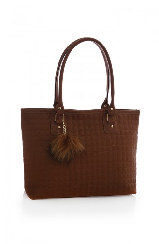 Tobacco Brown Shoulder Bag 09Z-04