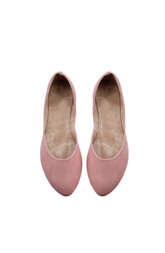 Women´s Flat Shoes Ballerina 0114-15 Powder 0114-15