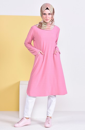 Pocketed Tunic 50307-04 Dried Rose 50307-04