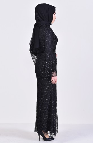 Robe Hijab Noir 81689-04
