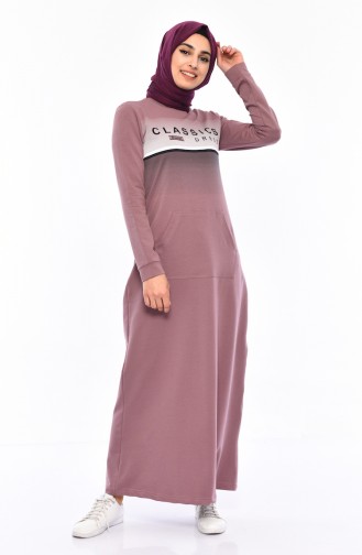 Erde Hijab Kleider 9043-07