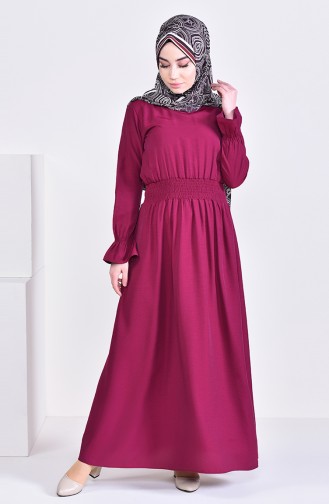 Zwetschge Hijab Kleider 8226-02