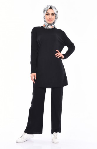 Tunic Pants Binary Suit 3316-18 Black 3316-18