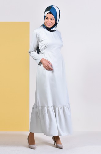 iLMEK Belted Dress 5253-01 Stone 5253-01