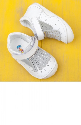 White Children`s Shoes 19İYÖZP00011652