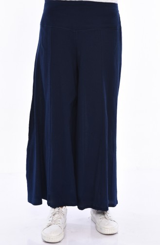 Navy Blue Broekrok 0500-01