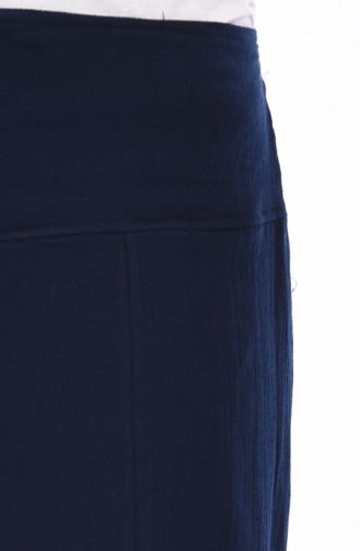 Sile Cloth Pants Skirt 0500-01 Navy Blue 0500-01