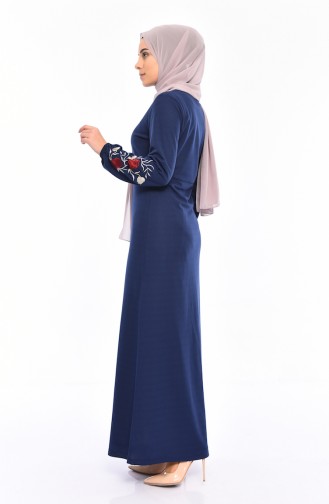 Indigo Hijab Kleider 4009-05