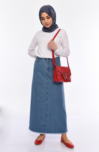 Cepli Kot Etek 2810-01 Kot Mavi 2810-01
